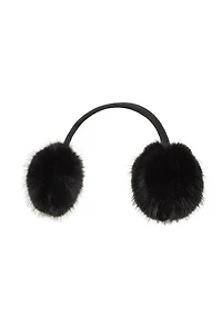 Womens Faux Fur Adjustable Ear Muffs