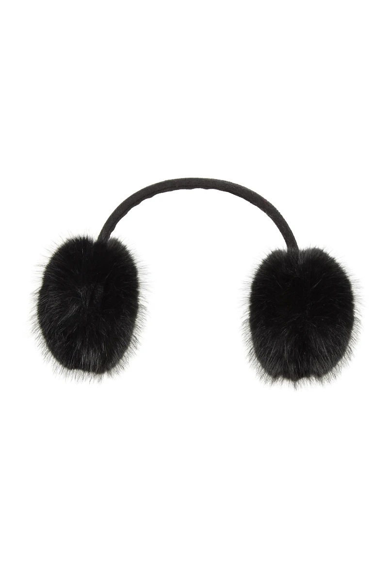 Womens Faux Fur Adjustable Ear Muffs