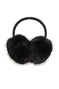Womens Faux Fur Adjustable Ear Muffs