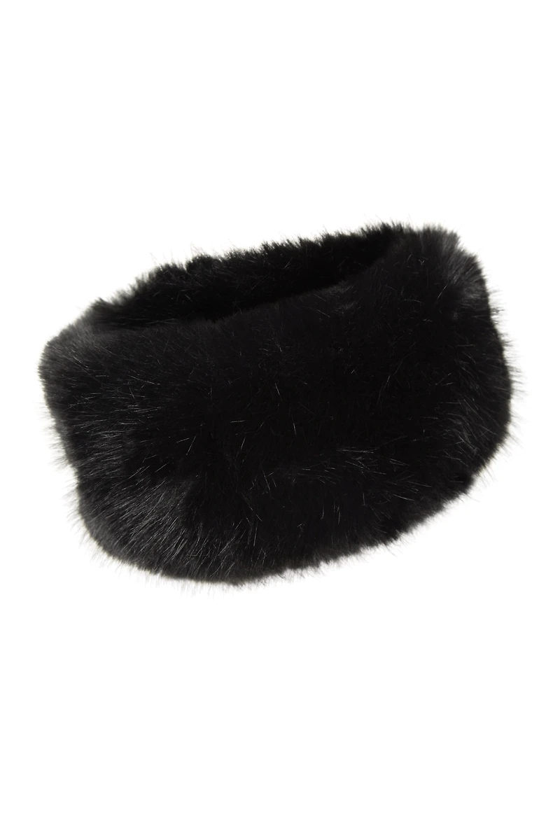 Womens Faux Fur Thermal Headband