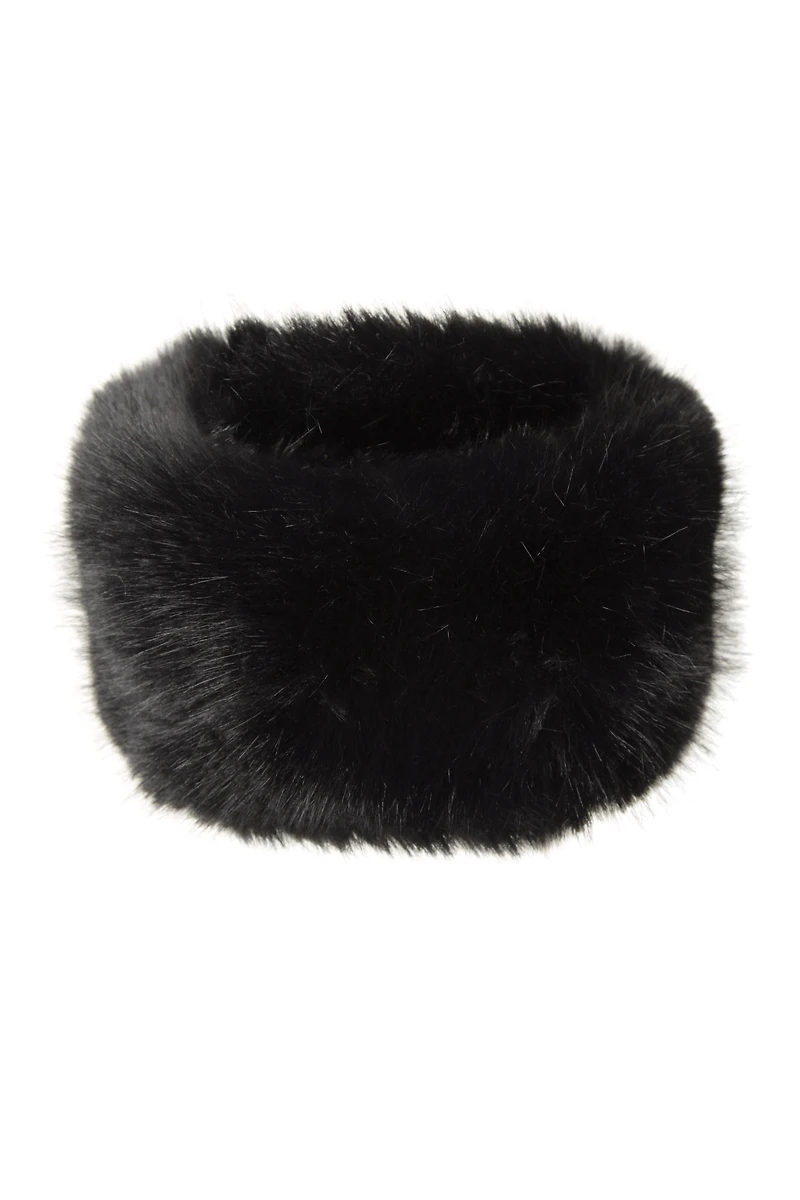 Womens Faux Fur Thermal Headband