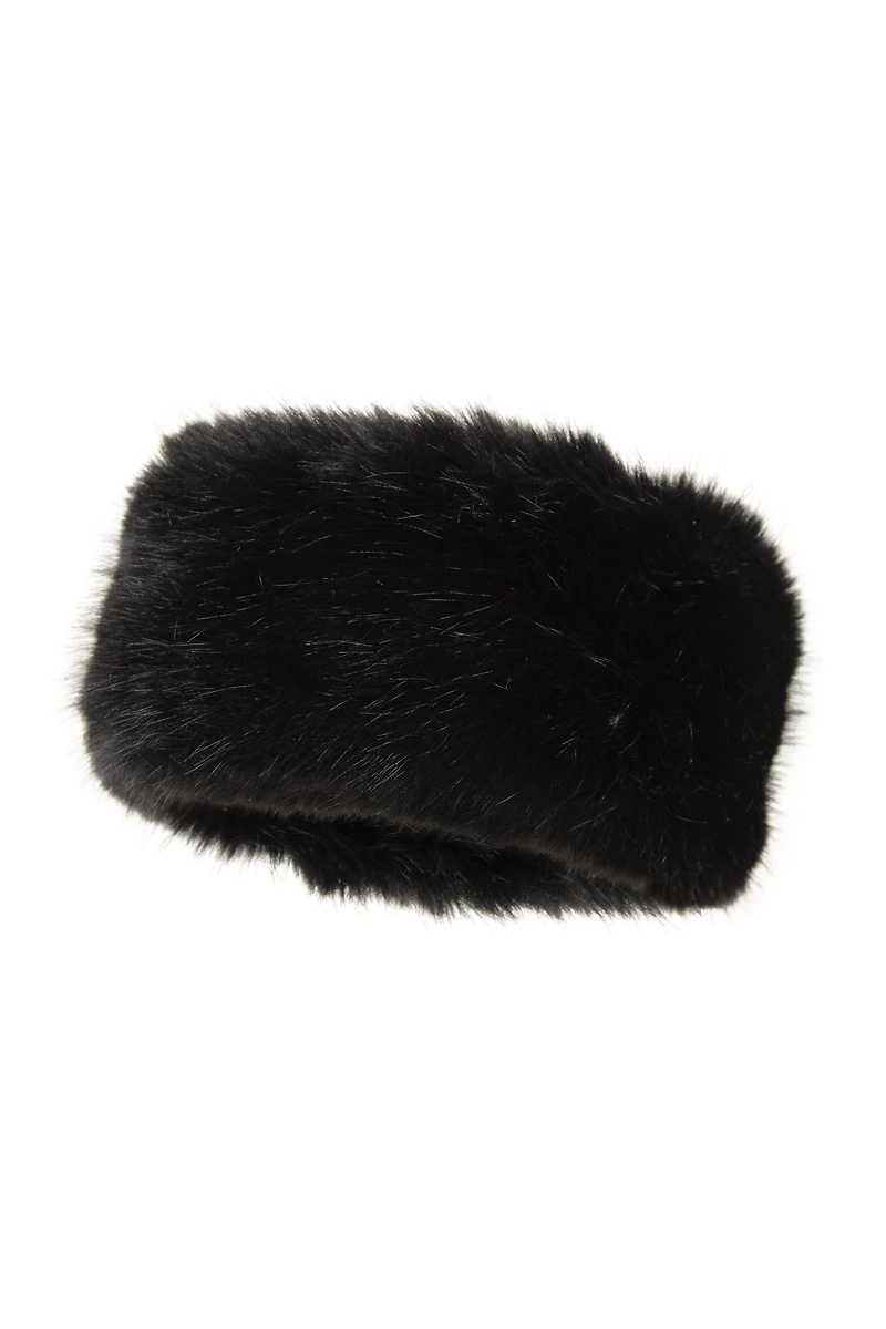 Womens Faux Fur Thermal Headband