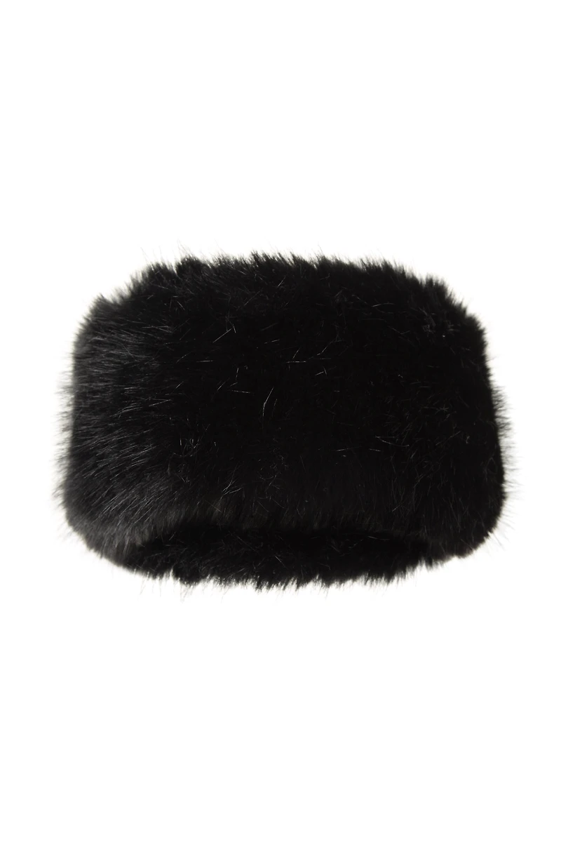 Womens Faux Fur Thermal Headband