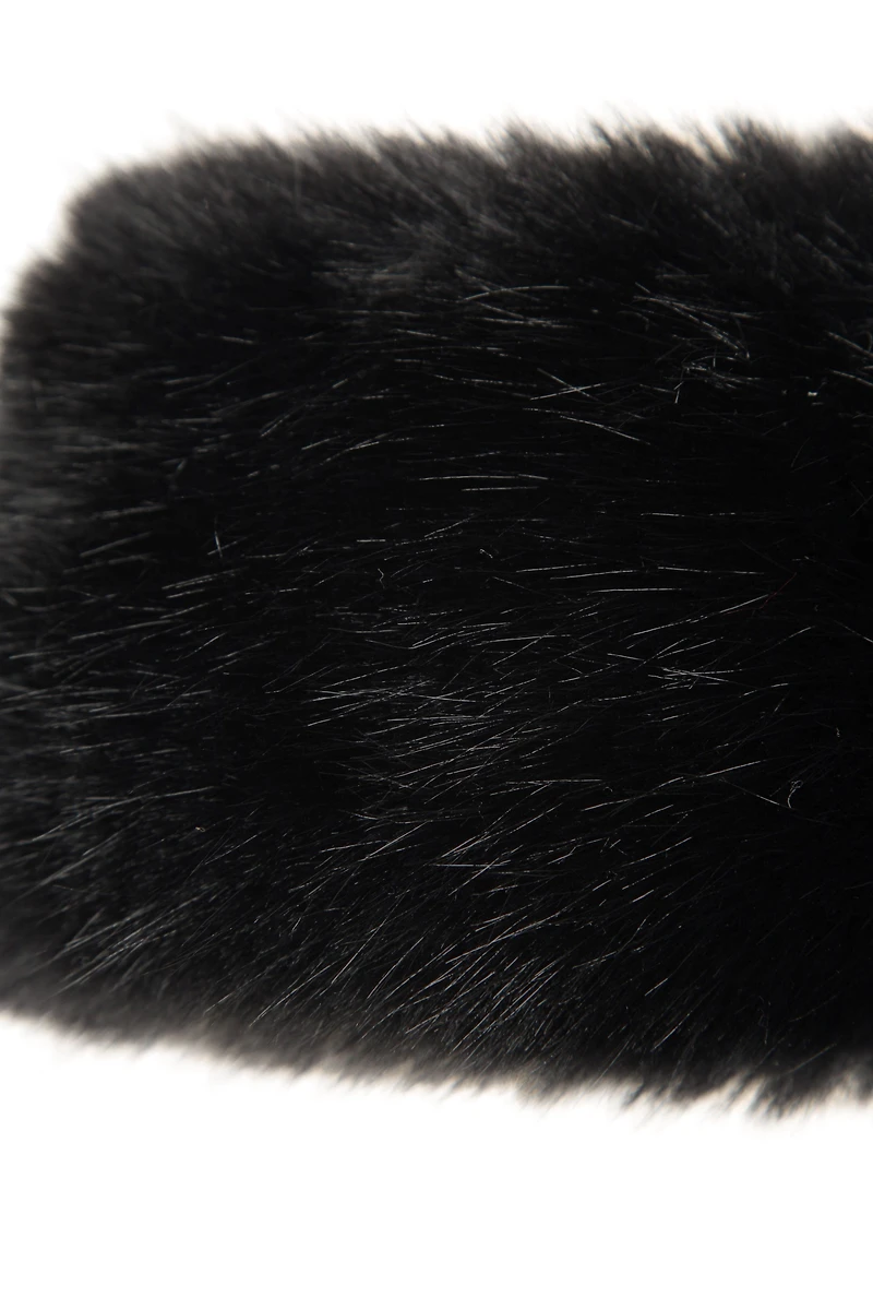 Womens Faux Fur Thermal Headband