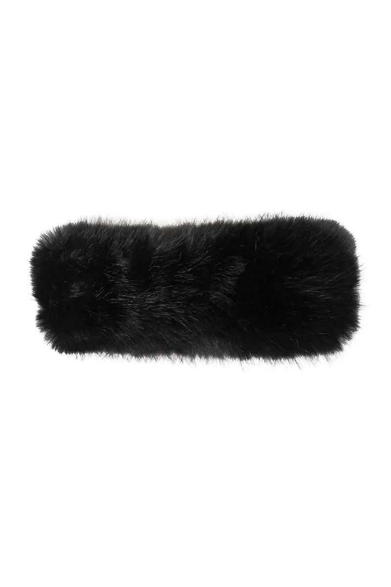 Womens Faux Fur Thermal Headband