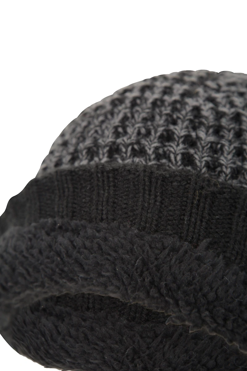 Yeti Melange Fur Lined Thermal Beanie