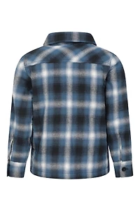 Stream Kids Sherpa Lined Zip Shacket