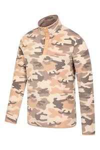 Woodland Mens Button Up Fleece