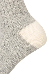 Isowool Mens Chunky Mid-Calf Socks 3-Pack