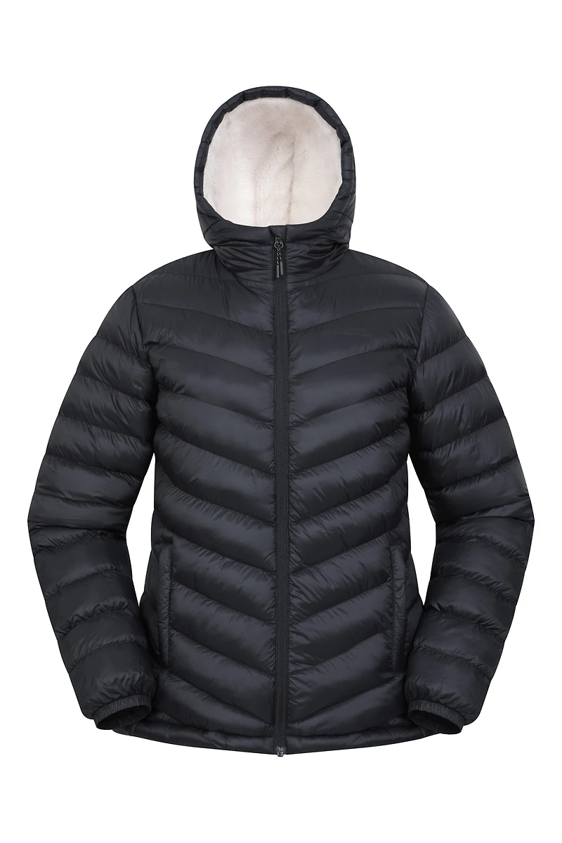 Seasons Womens Fur Lined Insulated Jacket