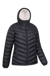 Seasons Womens Fur Lined Insulated Jacket