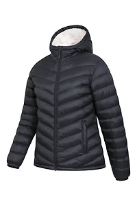 Seasons Womens Fur Lined Insulated Jacket
