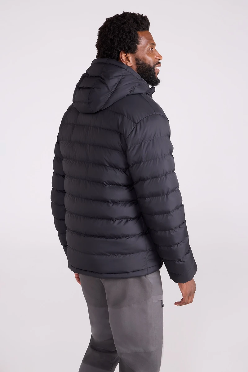 Seasons Mens Fur Lined Insulated Jacket