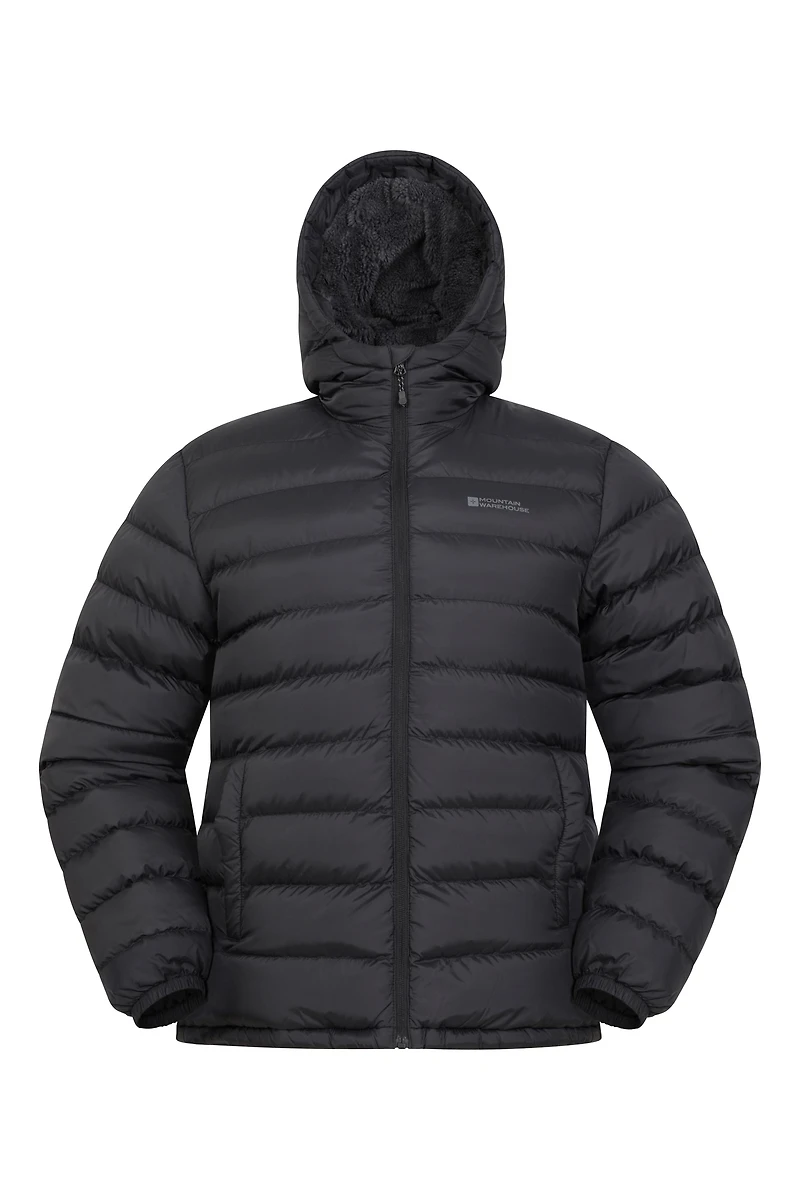 Seasons Mens Fur Lined Insulated Jacket