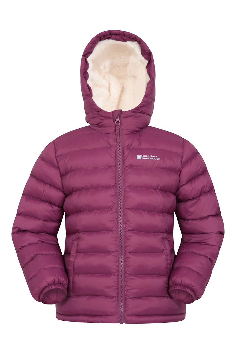 Seasons Fur-Lined Kids Insulated Jacket