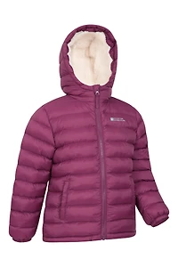 Seasons Fur-Lined Kids Insulated Jacket