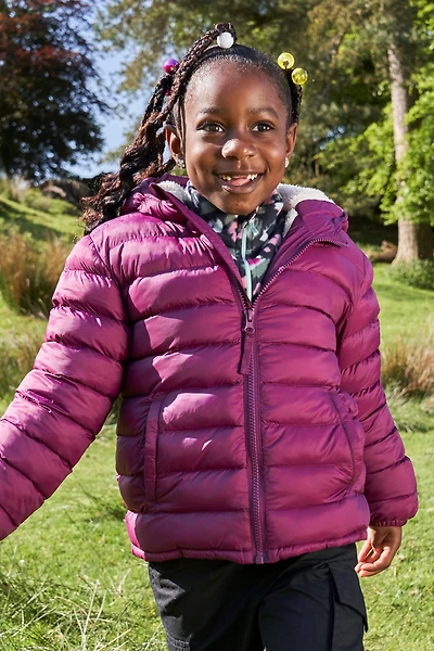 Seasons Fur-Lined Kids Insulated Jacket