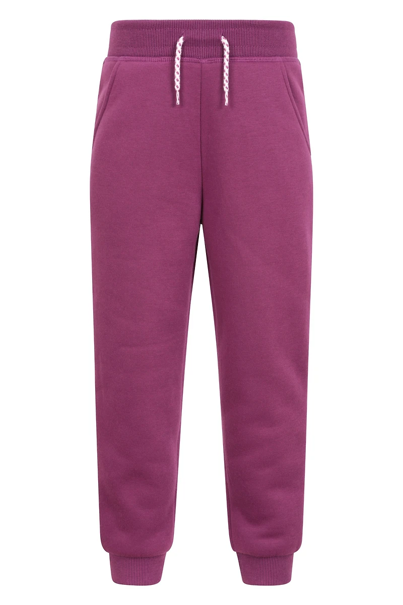 Alpine Kids Fur Lined Sweatpants
