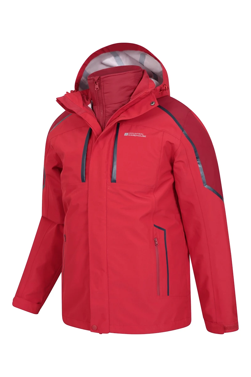 Zenith Extreme Mens 3-in-1 Waterproof Jacket