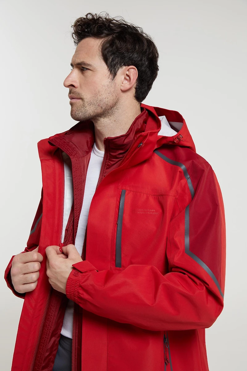 Zenith Extreme Mens 3-in-1 Waterproof Jacket