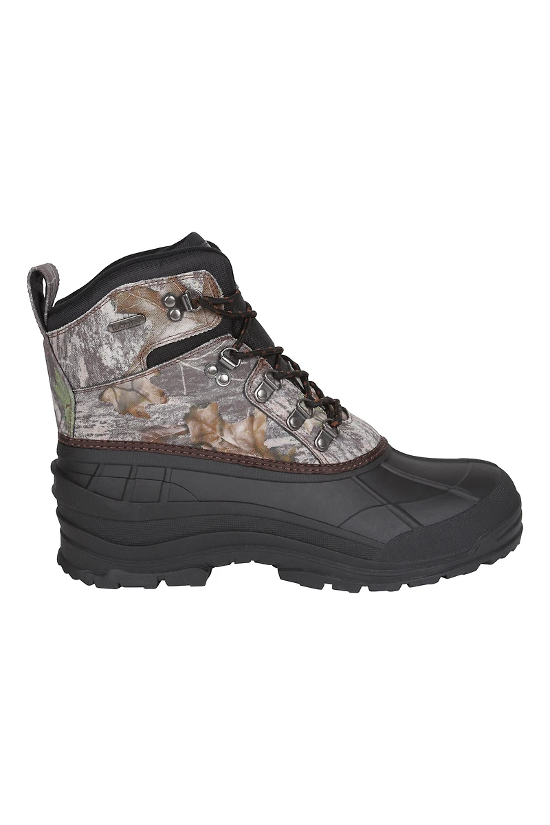 Woodland Mens Camo Snow Boots