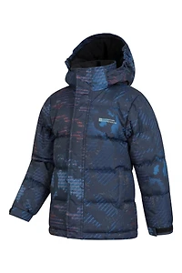 Snow II Kids Printed Water Resistant Insulated Jacket