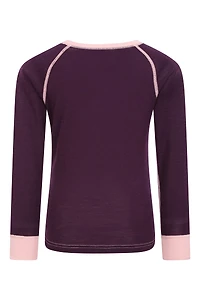 Merino II Kids Round Neck Baselayer Top