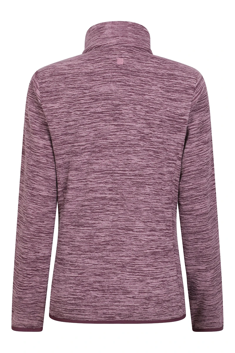 Snowdon Melange II Womens Full-Zip Fleece