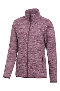 Snowdon Melange II Womens Full-Zip Fleece