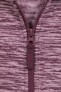 Snowdon Melange II Womens Full-Zip Fleece