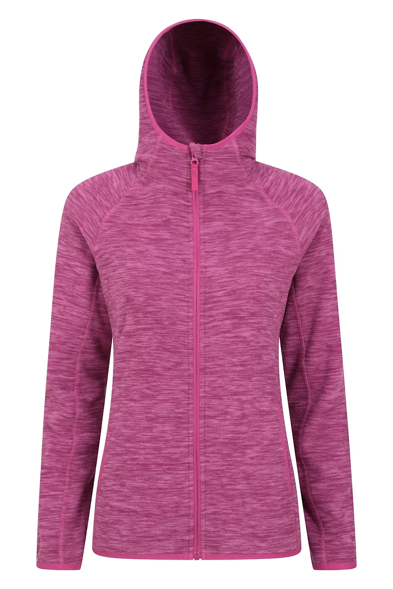 Lleyn Melange II Womens Fleece Hoodie