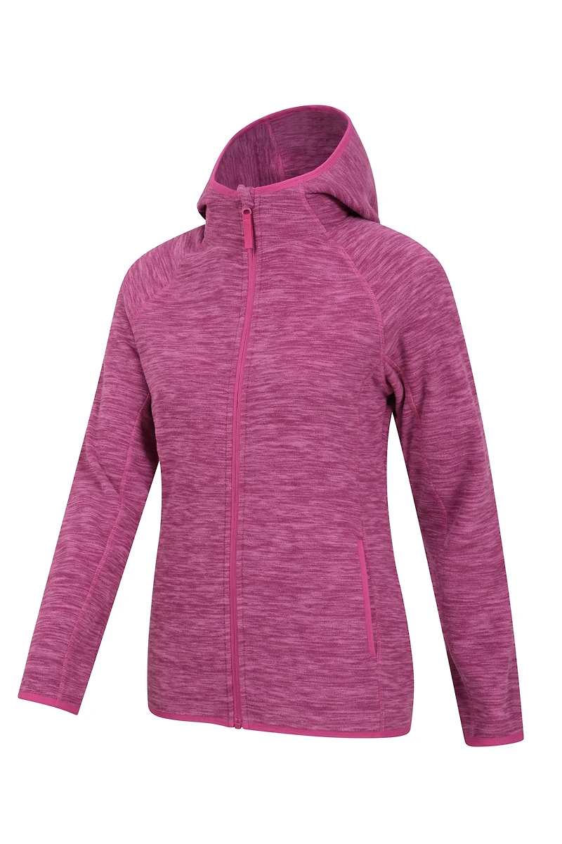 Lleyn Melange II Womens Fleece Hoodie