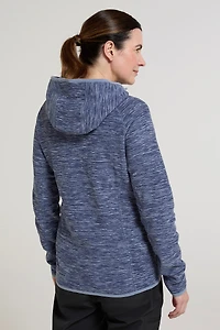 Lleyn Melange II Womens Fleece Hoodie