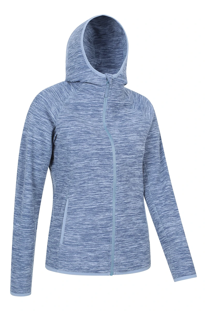 Lleyn Melange II Womens Fleece Hoodie