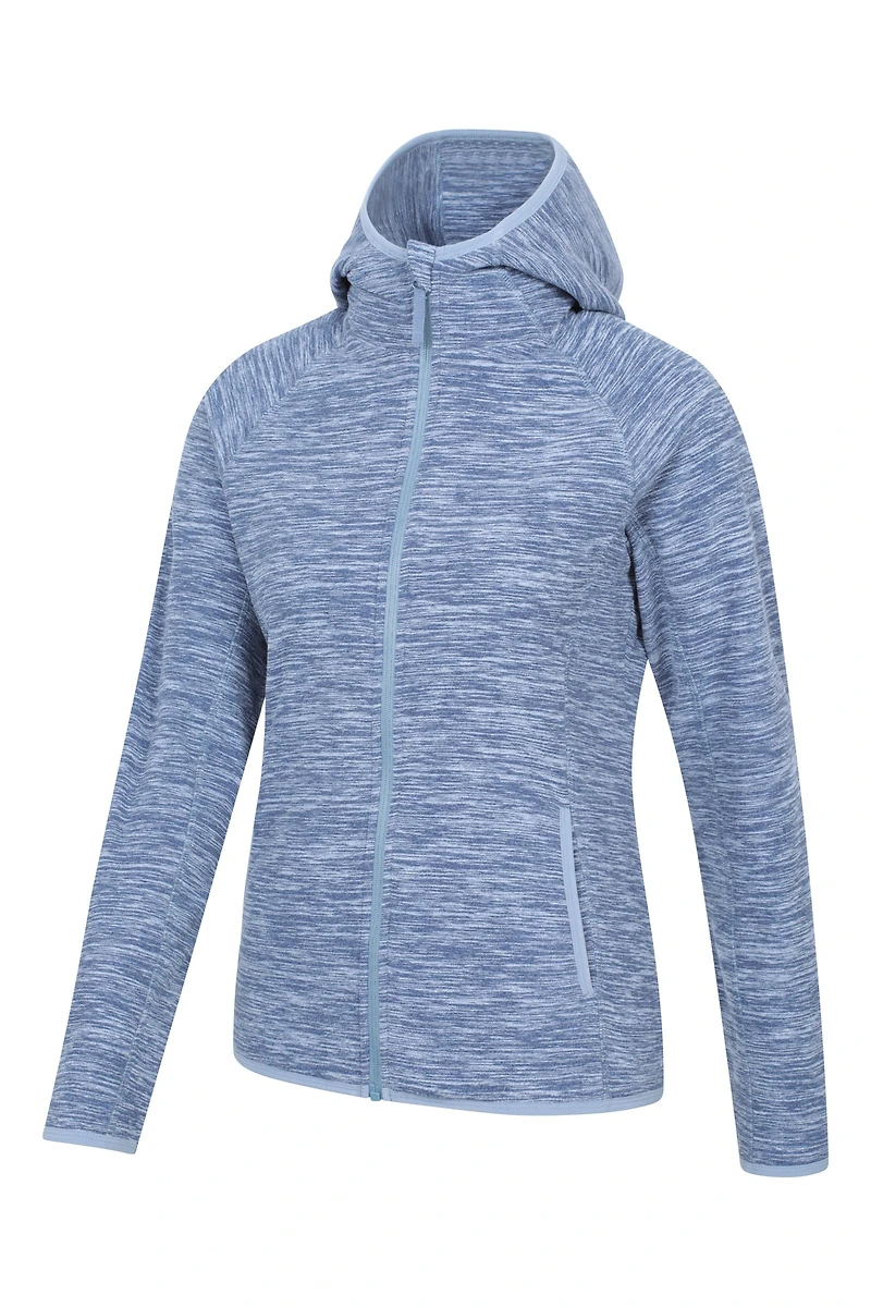 Lleyn Melange II Womens Fleece Hoodie