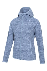 Lleyn Melange II Womens Fleece Hoodie