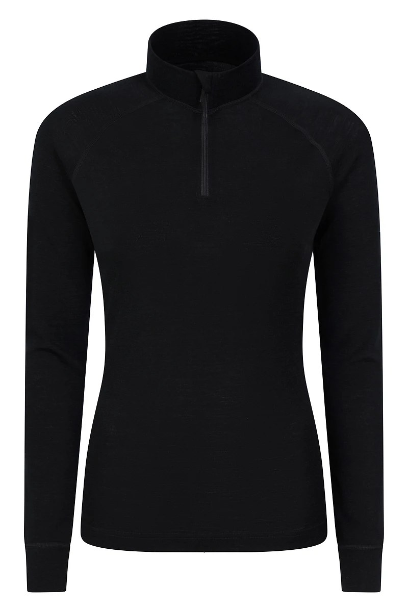 Merino Womens Zip-Neck Thermal Top II