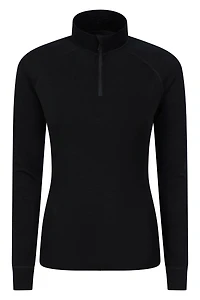 Merino Womens Zip-Neck Thermal Top II