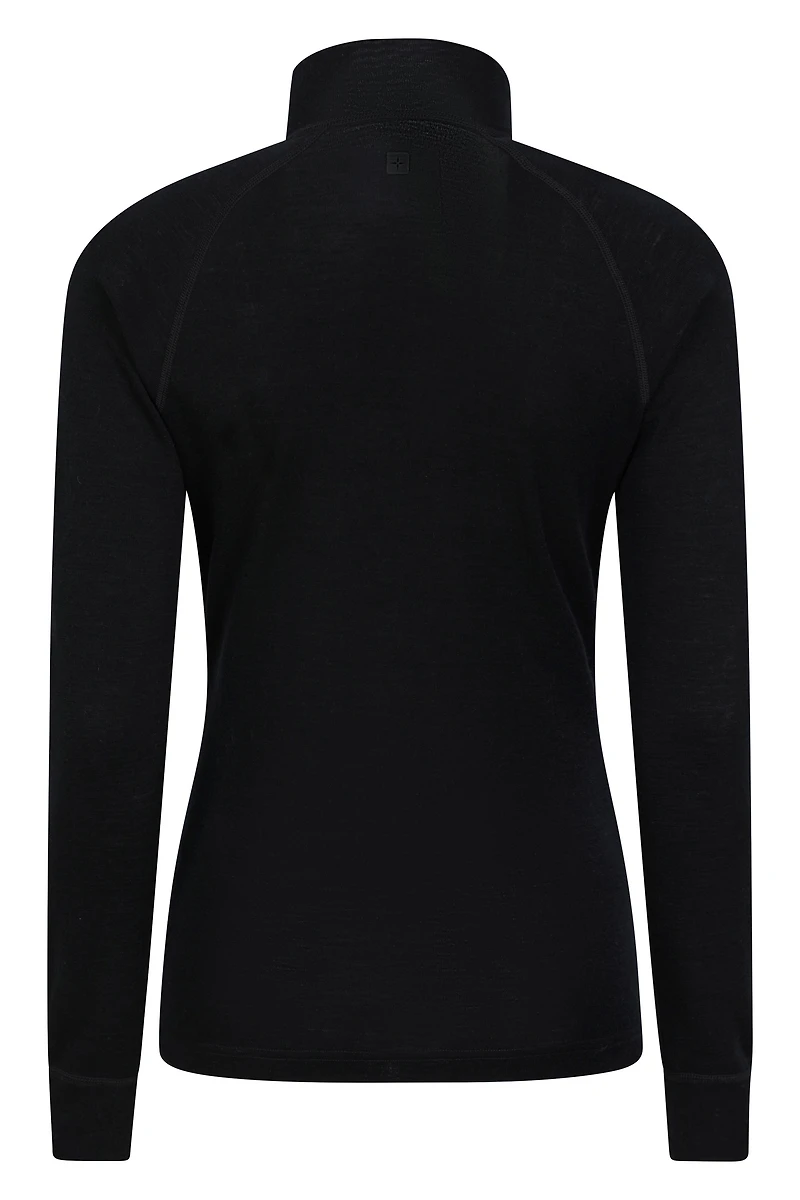 Merino Womens Zip-Neck Thermal Top II