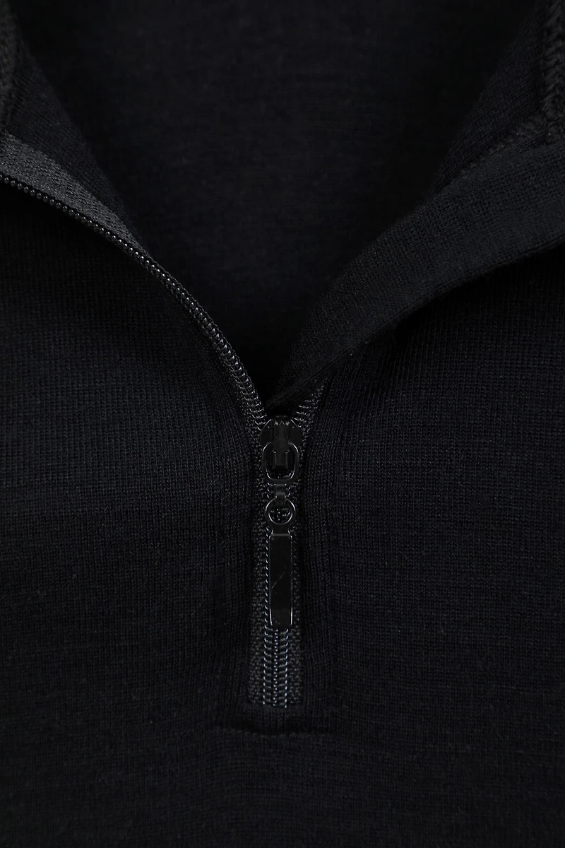 Merino Womens Zip-Neck Thermal Top II