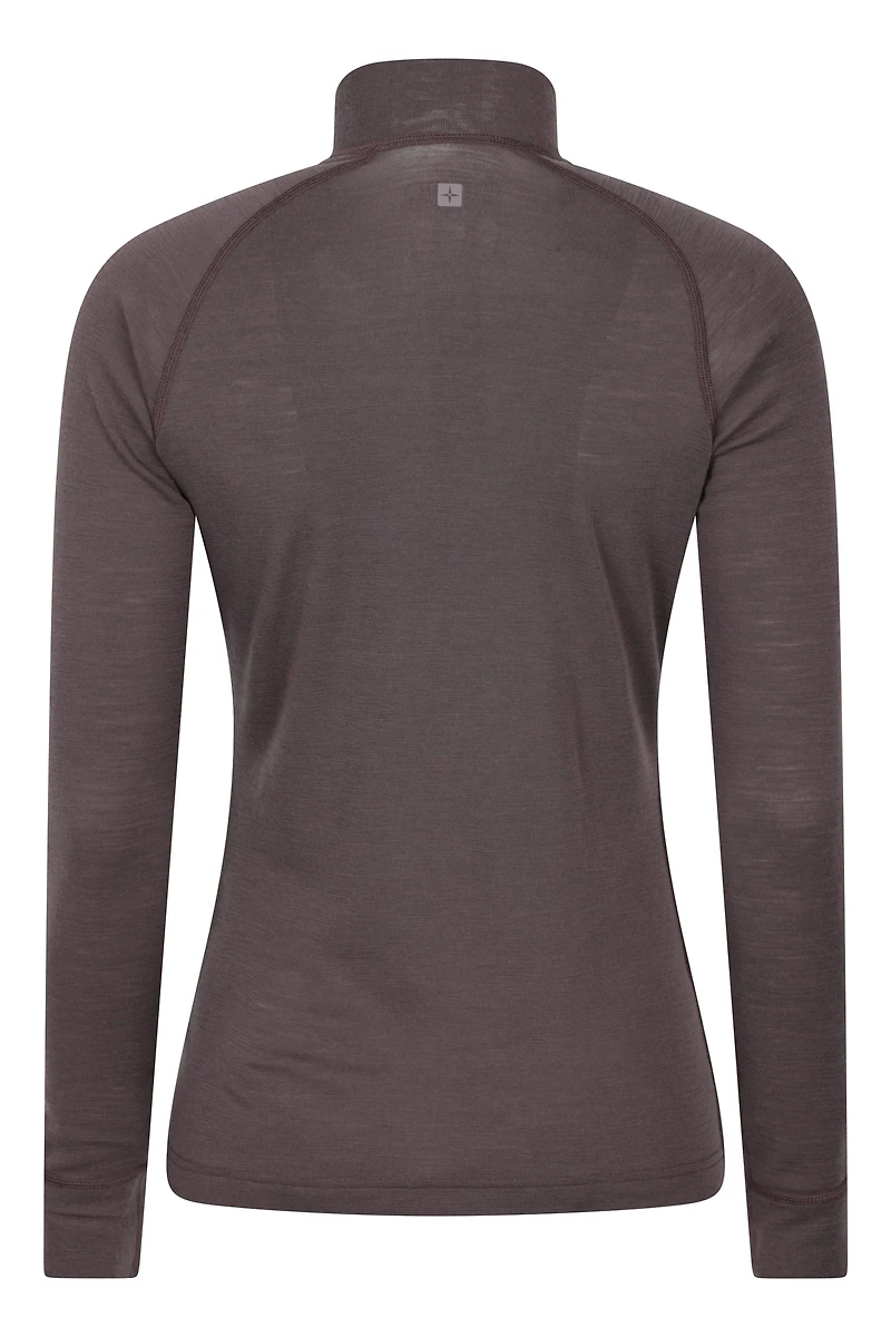 Merino Womens Zip-Neck Thermal Top II