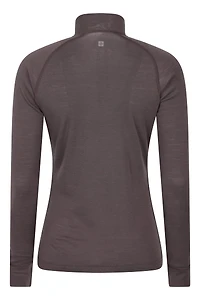 Merino Womens Zip-Neck Thermal Top II