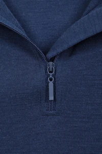 Merino Womens Zip-Neck Thermal Top II