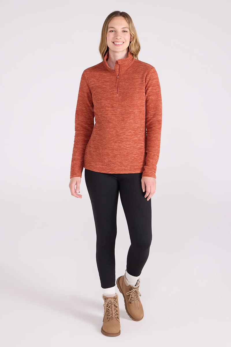 Snowdon Melange Womens Fleece
