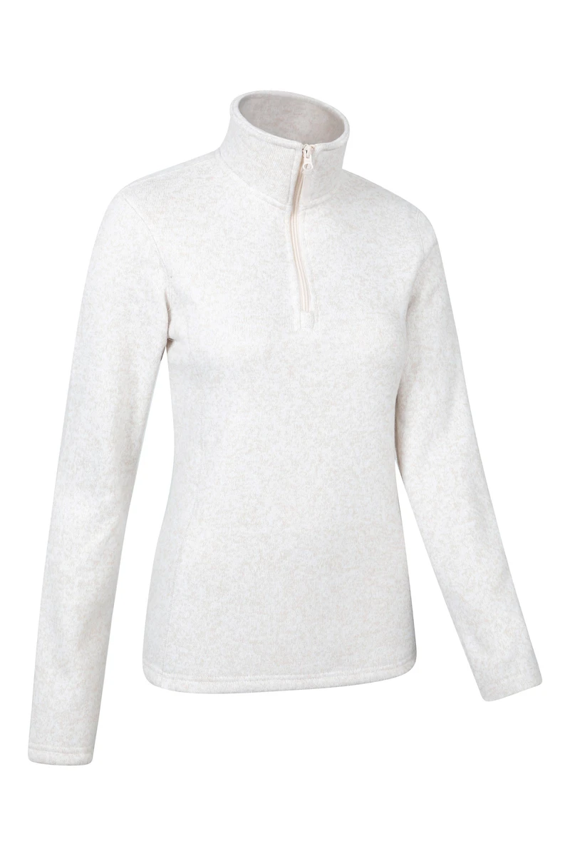 Idris Womens Half-Zip Fleece