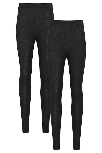 Merino Womens Base Layer Pants 2-Pack