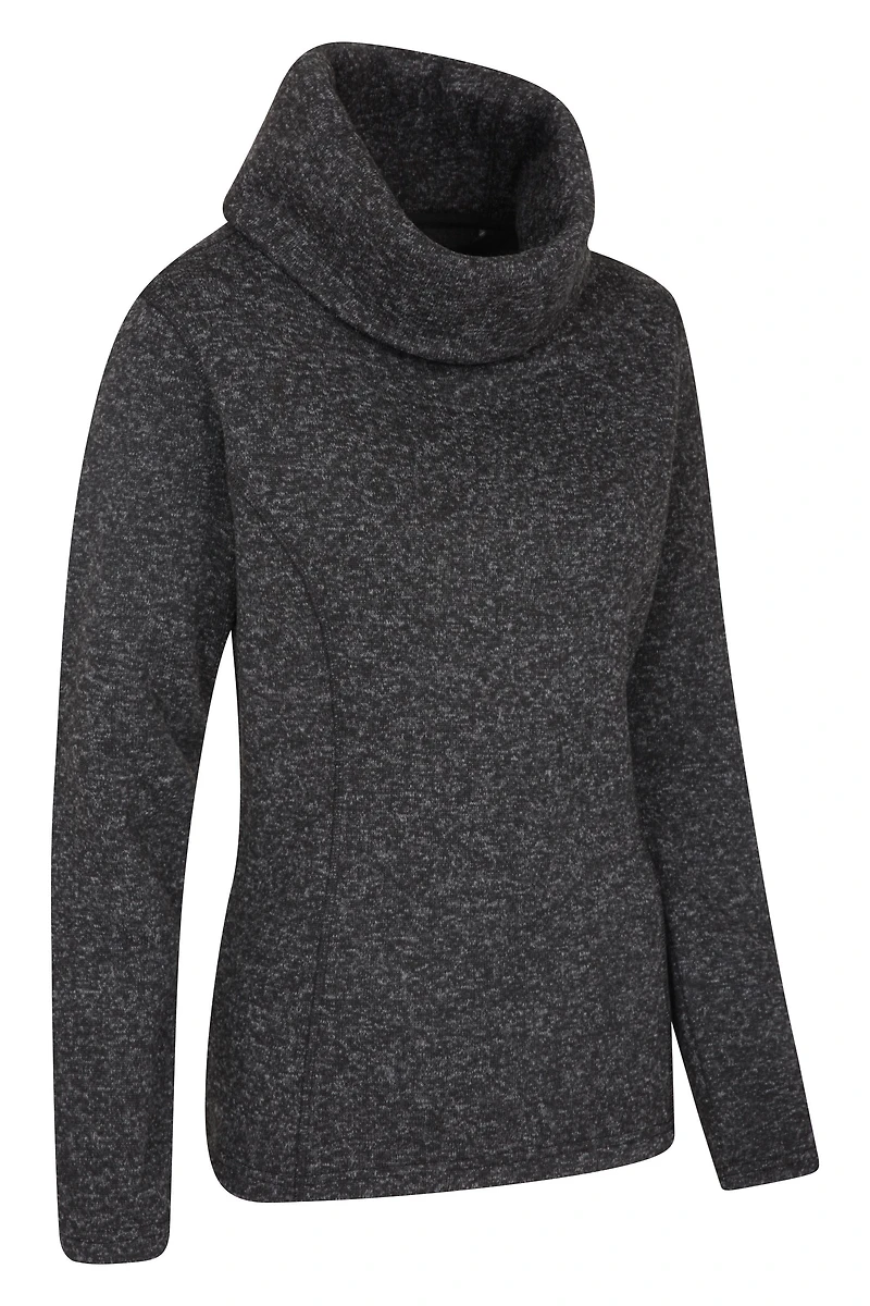 Idris II Womens Cowl Neck Fleece