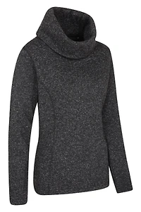 Idris II Womens Cowl Neck Fleece