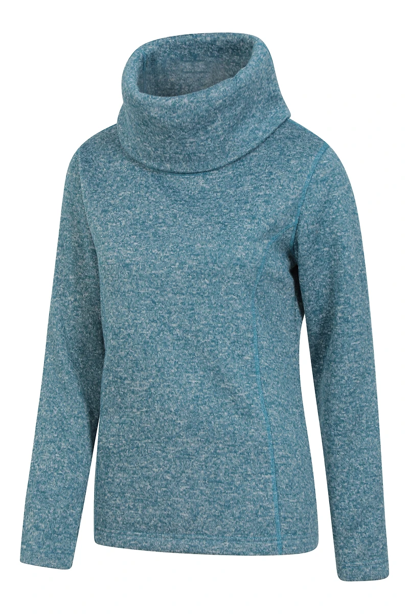 Idris II Womens Cowl Neck Fleece
