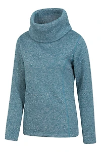 Idris II Womens Cowl Neck Fleece